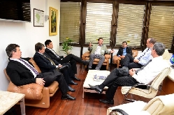 Superintendente recebe movimento sindical 