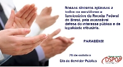 Parabéns Servidor Público!