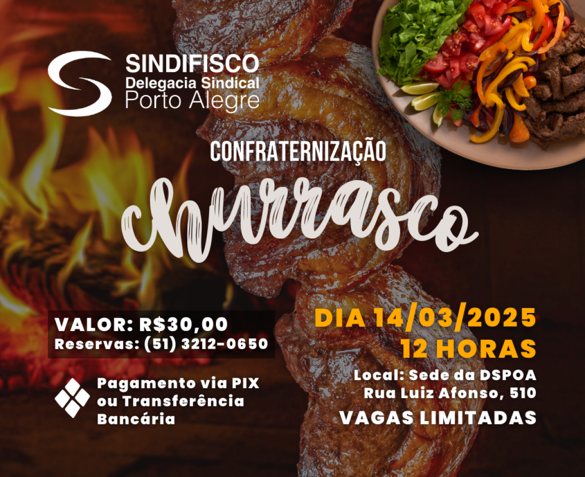 CHURRASCO DE CONFRATERNIZAÇÃO