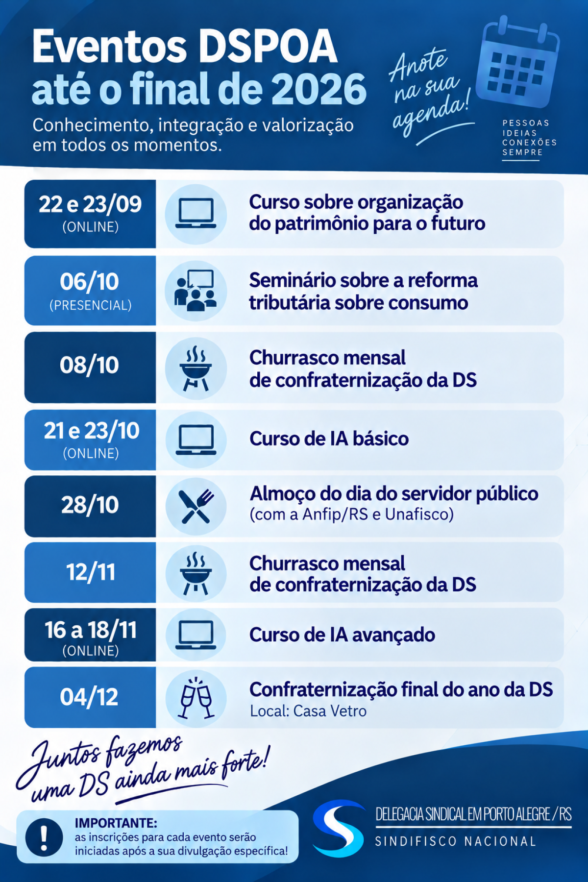 FIQUE DE OLHO!!