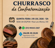 Churrasco de confraternização